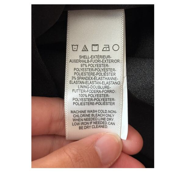 Dress the Population Jumpsuit Tiffany One shoulder black size XX-Small XXS - Picture 6 of 6